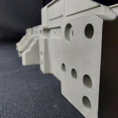 Steel Bracket Close Up